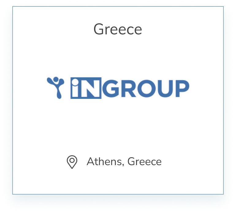 Ingroup Field Marketing agency, covers the Greece area in Europe.